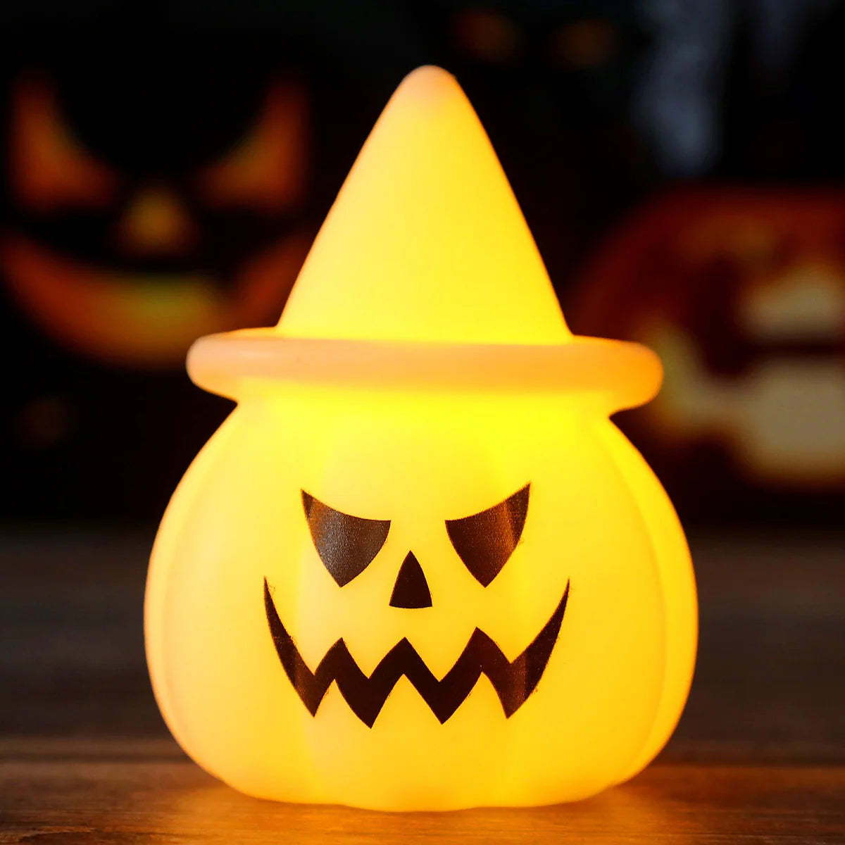 Pumpkin Light Jack-O'-Lantern Soft LED