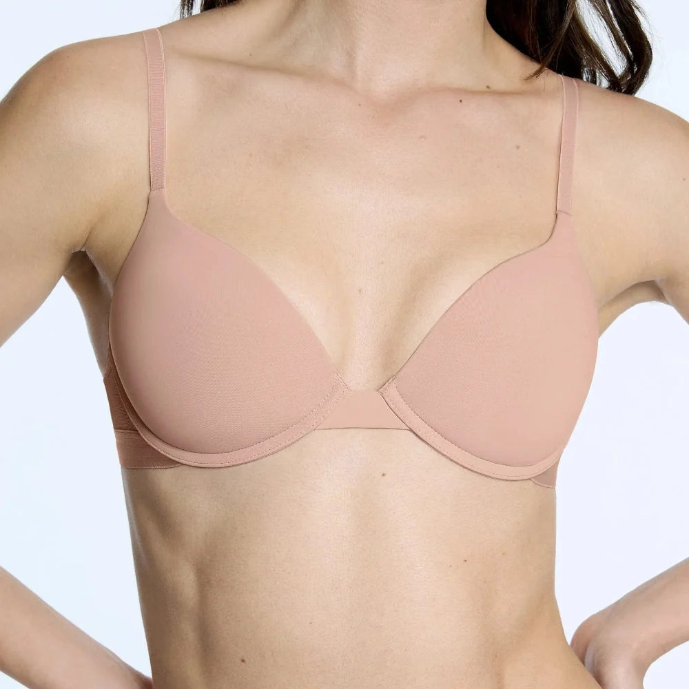 Push Up Bra Underwire Support Supima Cotton Adjustable Straps