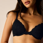 Push Up Bra Underwire Support Supima Cotton Adjustable Straps