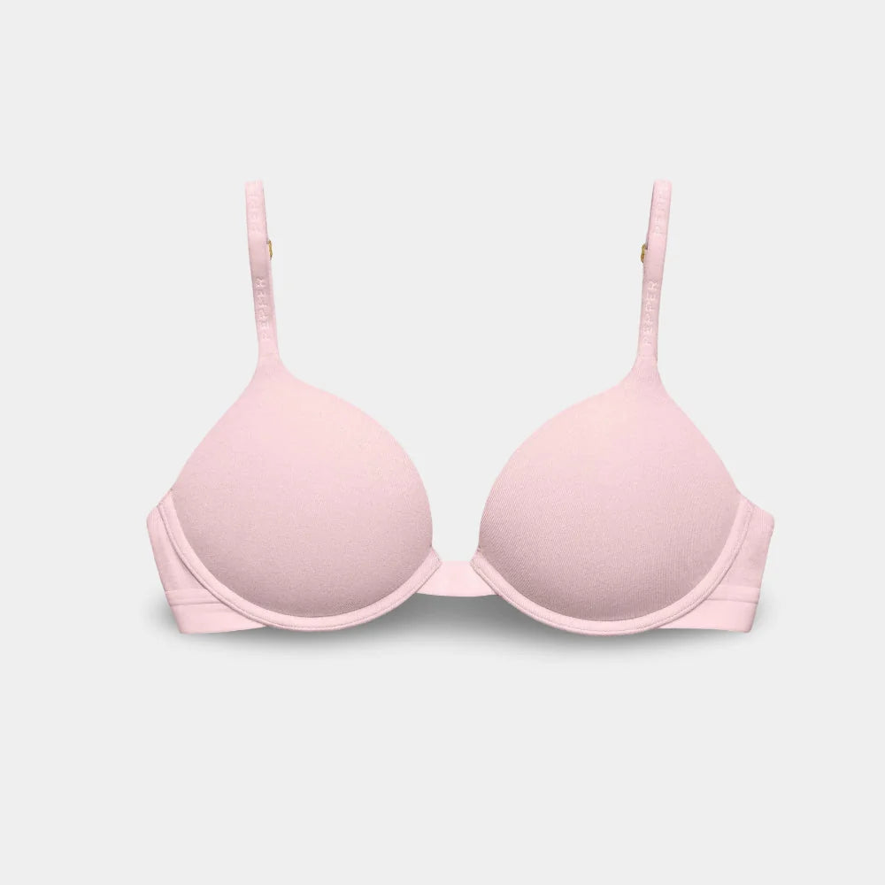 Push Up Bra Underwire Support Supima Cotton Adjustable Straps