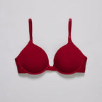 Push Up Bra Underwire Support Supima Cotton Adjustable Straps