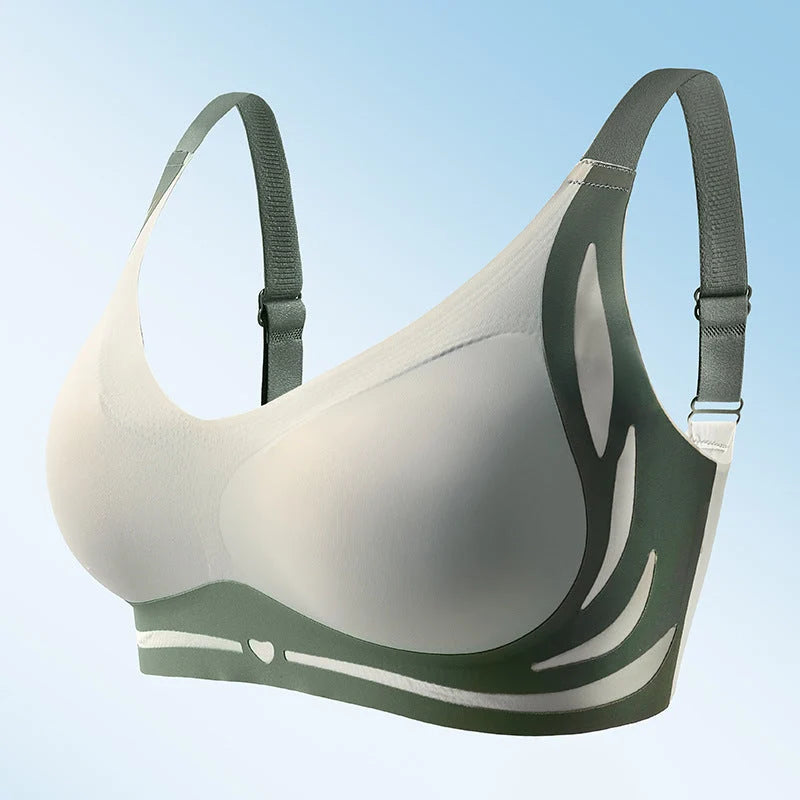 Push-Up Bra Wireless Breathable Cotton Wide Adjustable Straps