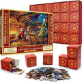 Puzzle Advent Calendar 1008 Pieces 24 Daily Boxes