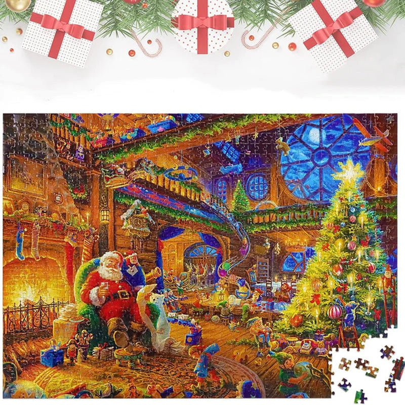 Puzzle Advent Calendar 1008 Pieces 24 Daily Boxes