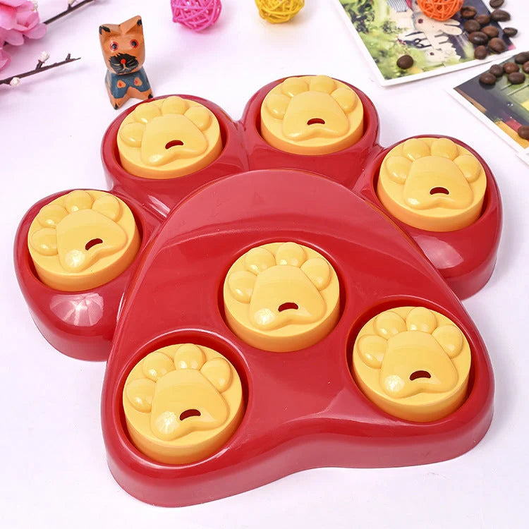 Puzzle Feeder Toy Natural Rubber Slow-Feeding Treat Dispenser
