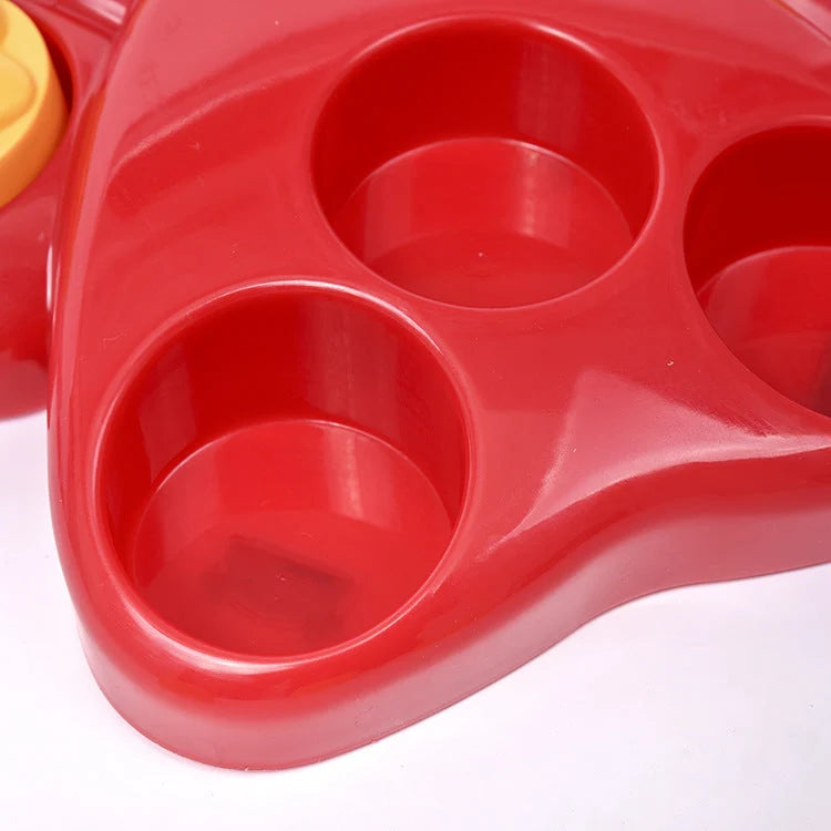 Puzzle Feeder Toy Natural Rubber Slow-Feeding Treat Dispenser