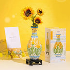 Puzzle Vase 160-Piece Removable Water Container & Stand