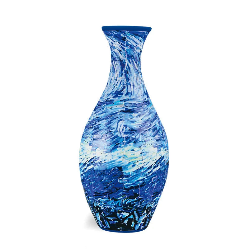 Puzzle Vase 160-Piece Removable Water Container & Stand