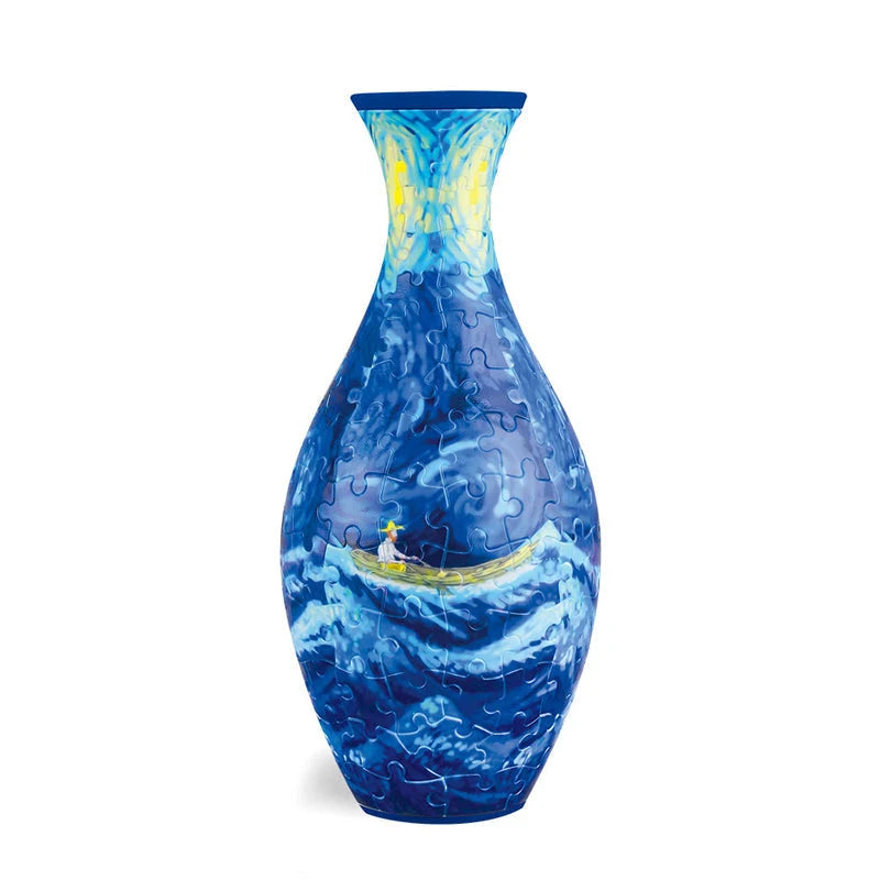 Puzzle Vase 160-Piece Removable Water Container & Stand