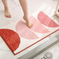 Quick-Absorbing Plush Microfiber Non-Slip Bath Mat