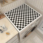 Quick-Drying Silicone Checkerboard Washing Machine Cover Mat