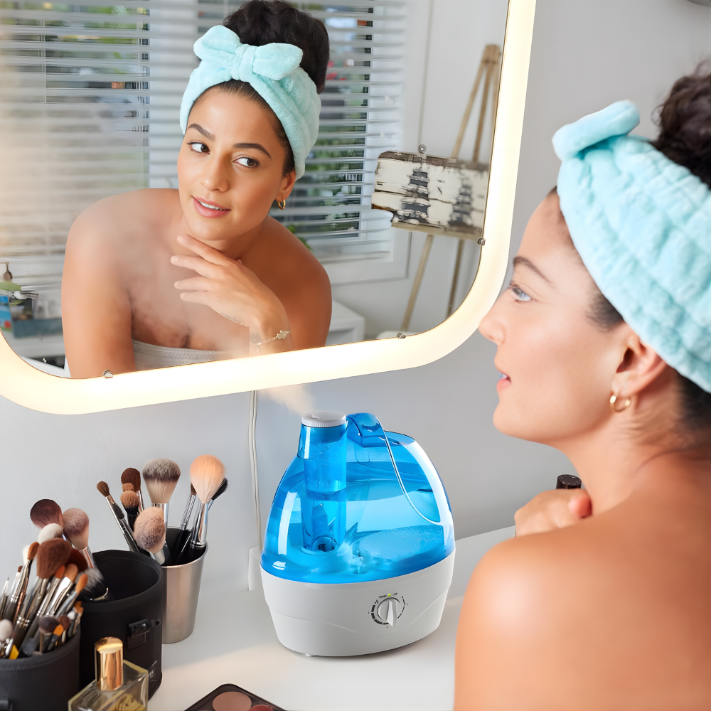 Quiet 2.2L Ultrasonic Cool Mist Humidifier
