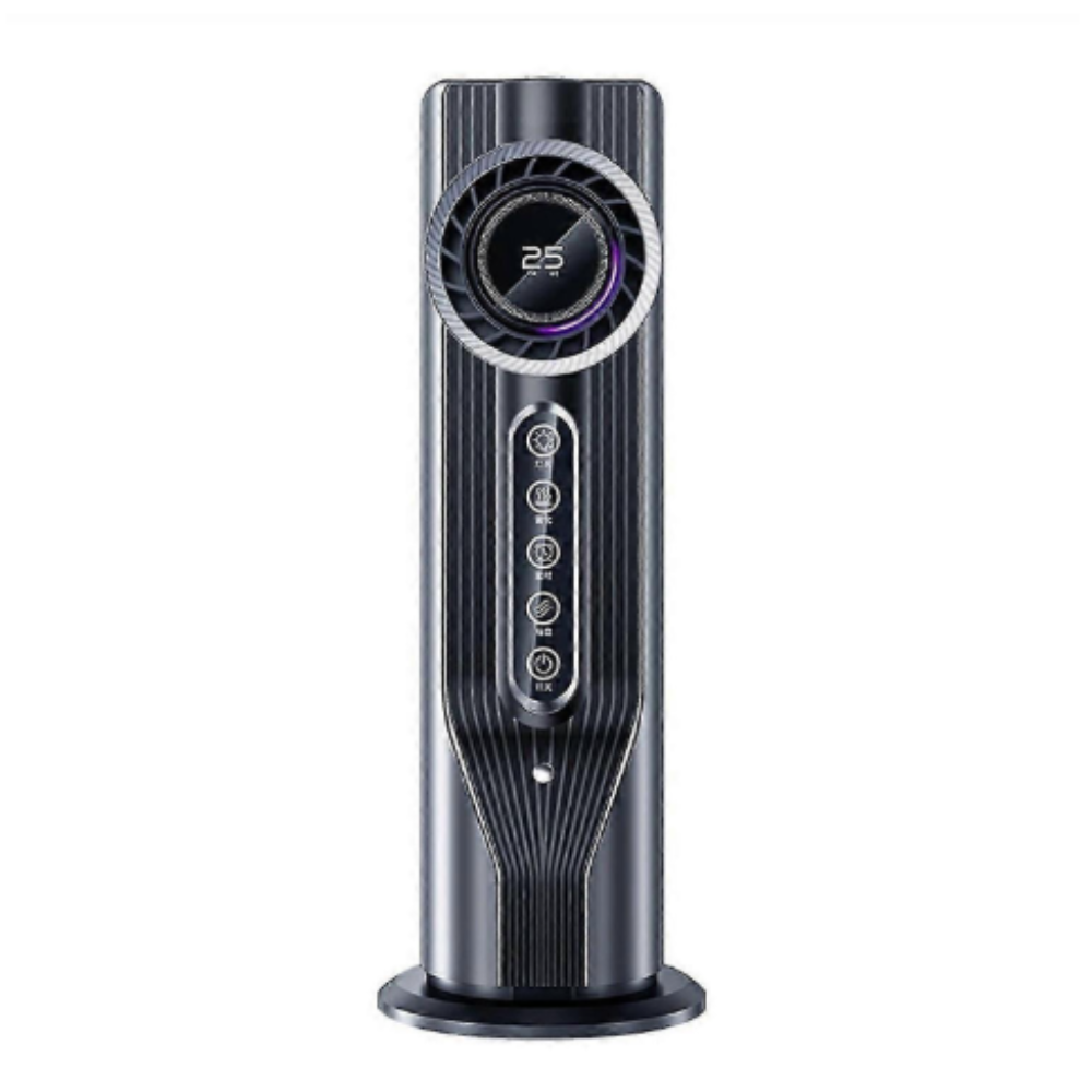Quiet 6-Speed USB-Powered Tower Fan (100ml Tank, Timer)