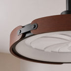 Quiet Bladeless LED App-Controlled Ceiling Fan (3-Step Dimming)