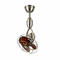 Quiet Copper Motor Adjustable Tilt Head Ceiling Fan (Remote Control)
