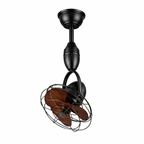 Quiet Copper Motor Adjustable Tilt Head Ceiling Fan (Remote Control)