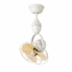 Quiet Copper Motor Adjustable Tilt Head Ceiling Fan (Remote Control)