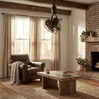 Quiet Copper Motor Adjustable Tilt Head Ceiling Fan (Remote Control)