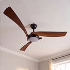 Quiet Energy-Efficient DC Motor & Dimmable LED Ceiling Fan (52 In Flush Mount)