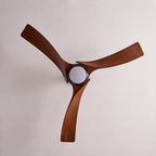 Quiet Energy-Efficient DC Motor & Dimmable LED Ceiling Fan (52 In Flush Mount)
