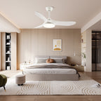 Quiet Wooden Blades & Integrated LED Ceiling Fan