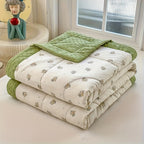 Quilt Lightweight Breathable Polyester Floral Print
