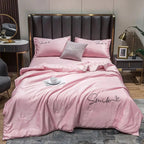 Quilt Set Washed Silk Lightweight & Breathable