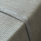 Quilted Cotton Bedspread Set Lightweight 91x94 Inches