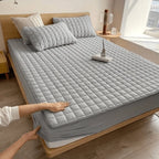 Quilted Mattress Protector Fitted Sheet Design 30cm Depth