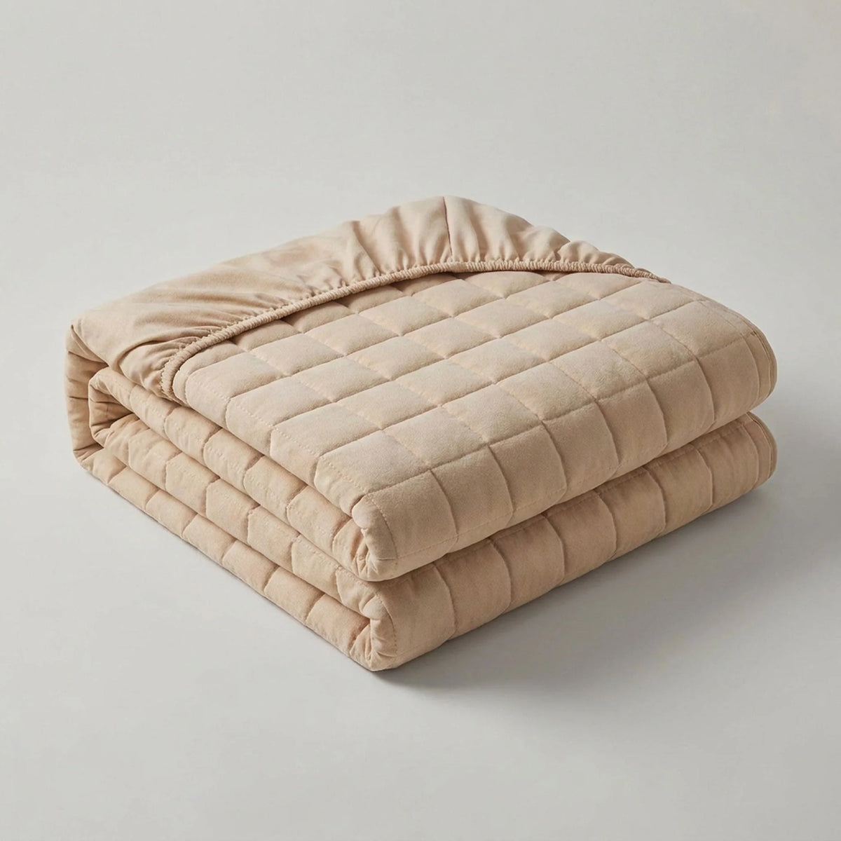 Quilted Mattress Protector Fitted Sheet Design 30cm Depth