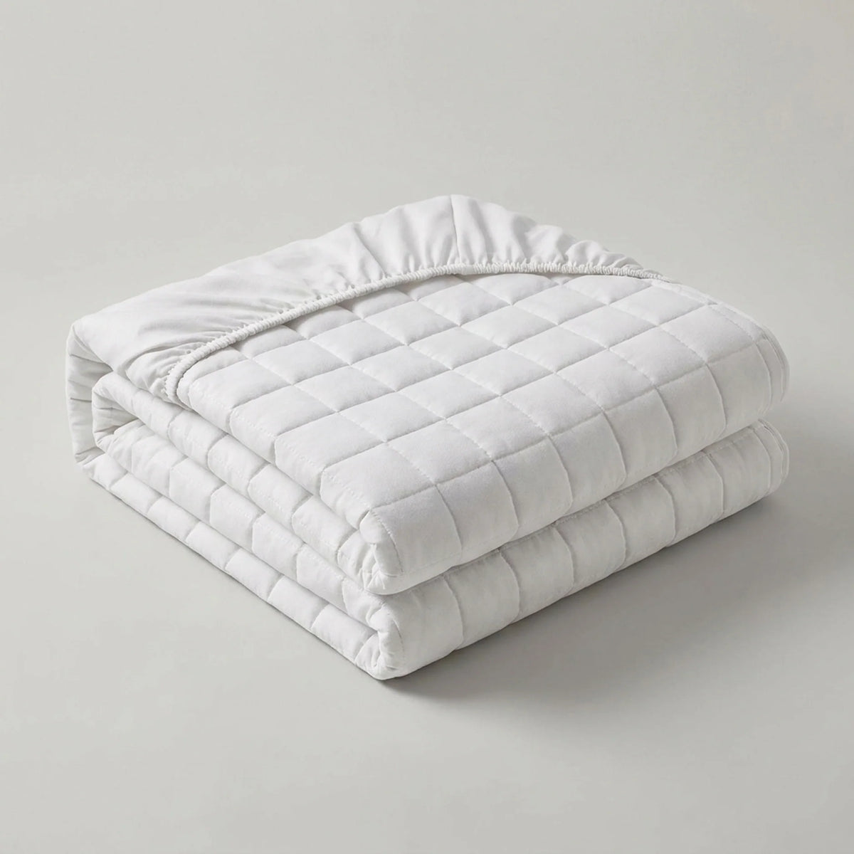 Quilted Mattress Protector Fitted Sheet Design 30cm Depth
