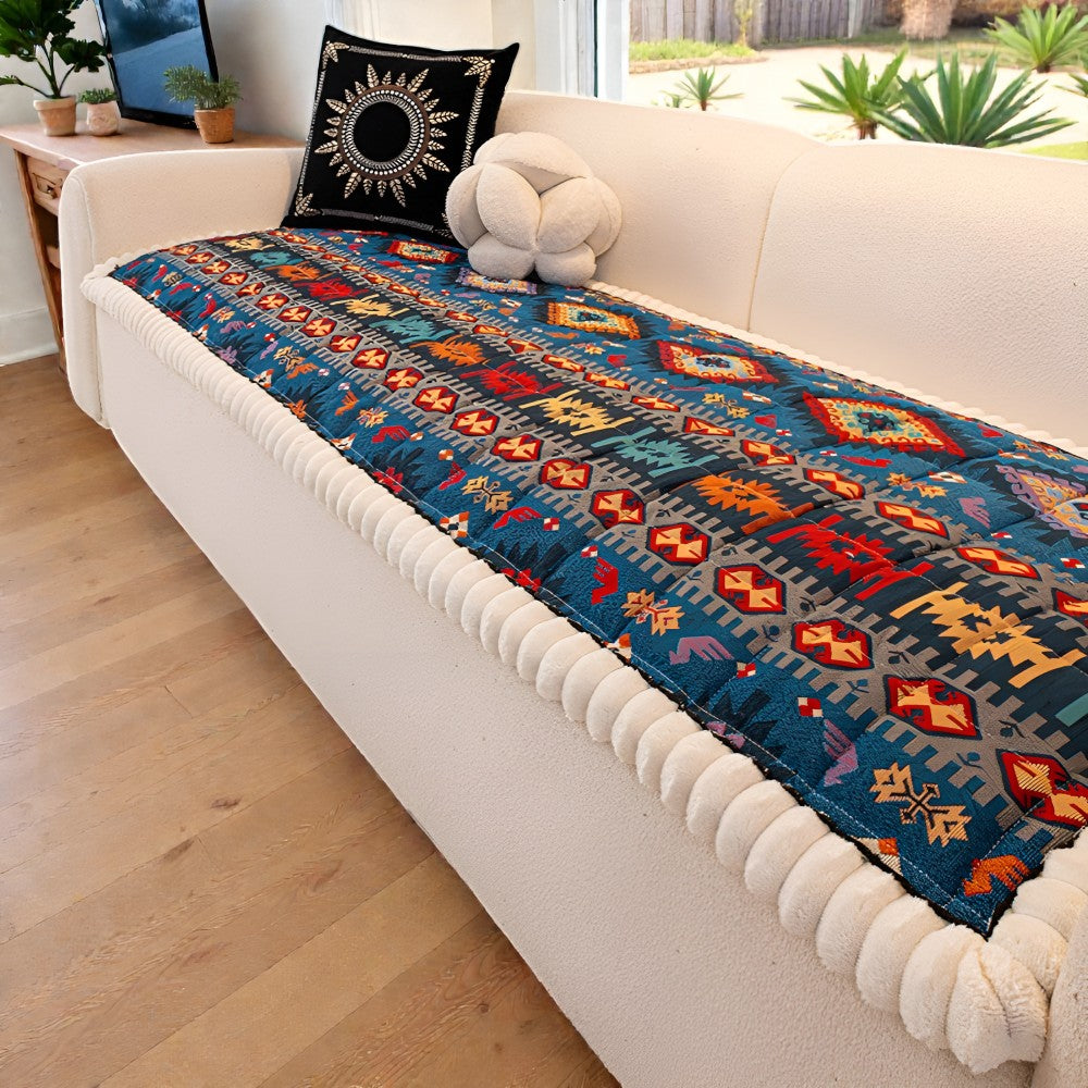Quilted Microfiber & Anti-Slip Sofa Cover