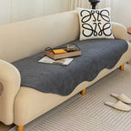 Quilted Microfiber Contour-Fit Non-Slip Sofa Cover