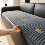 Quilted Sofa Cover Microfiber Pet Protection Machine Washable