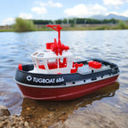 RC Boat Dual Motors 50m Range USB Rechargeable