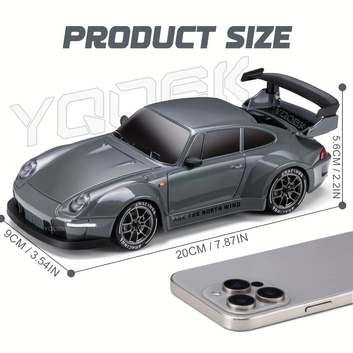 RC Drift Car 1:24 4WD Illuminated Wheels
