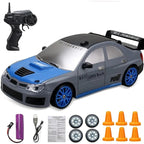 RC Drift Car Rechargeable USB Spare Wheels & Cones