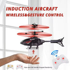 RC Helicopter Gesture & Remote Control LED Lights USB Rechargeable