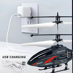 RC Helicopter Gesture & Remote Control LED Lights USB Rechargeable