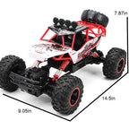 RC Monster Truck 4WD Shock-Absorbing Suspension & All-Terrain Tires