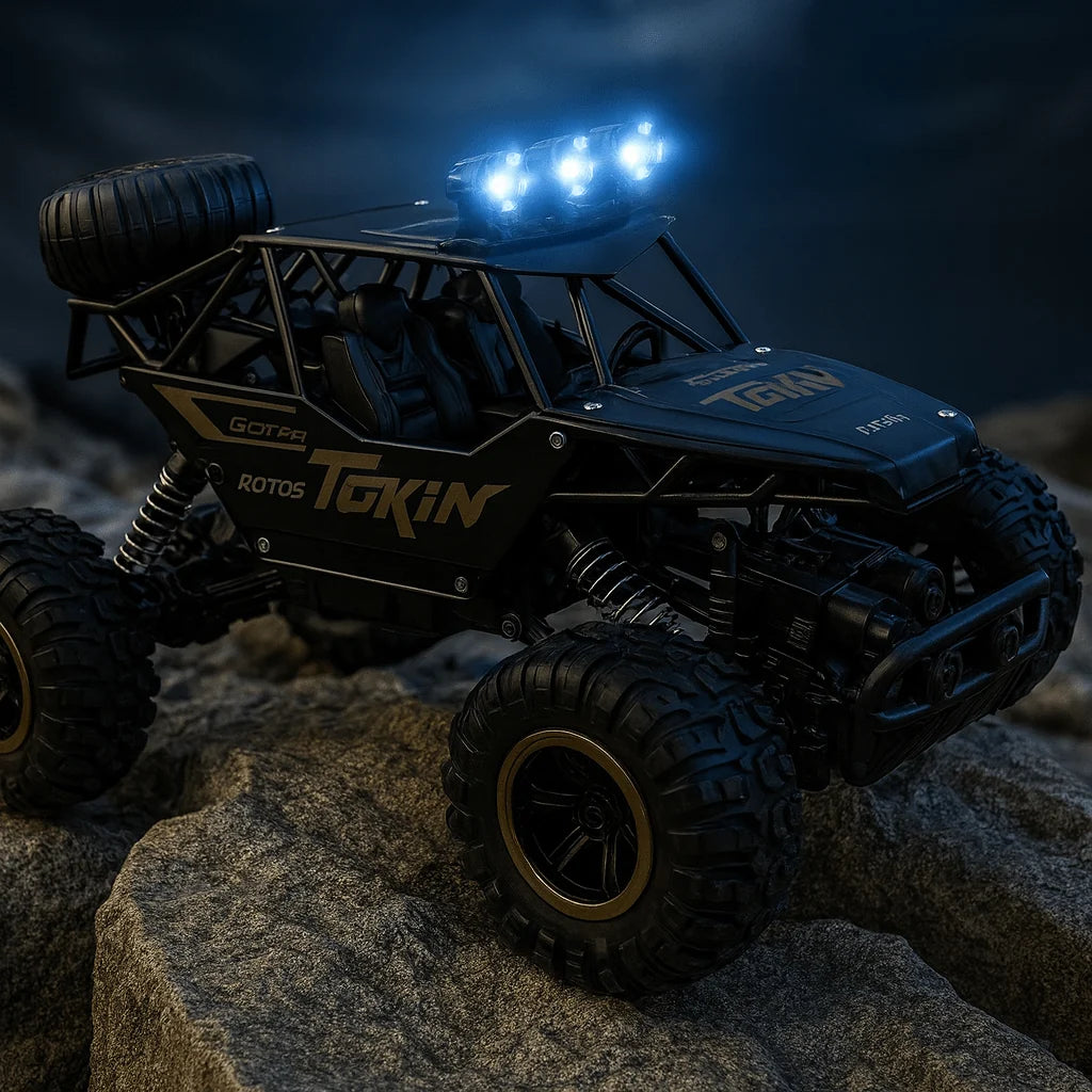 RC Monster Truck 4x4 Shock-Resistant 30 Min Playtime