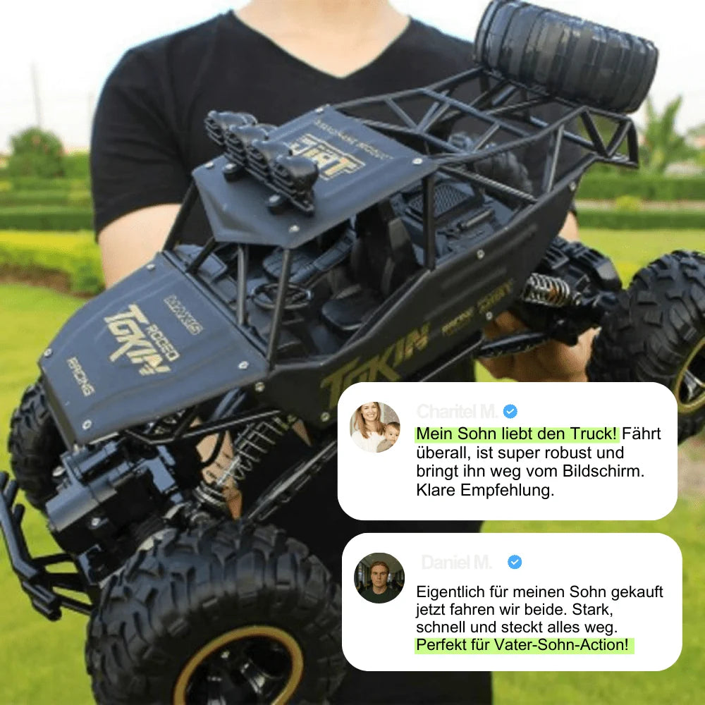 RC Monster Truck 4x4 Shock-Resistant 30 Min Playtime