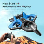 RC Plane One-Button Takeoff & Landing Gyro-Stabilized Crash-Resistant Foam