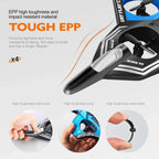 RC Plane One-Button Takeoff & Landing Gyro-Stabilized Crash-Resistant Foam