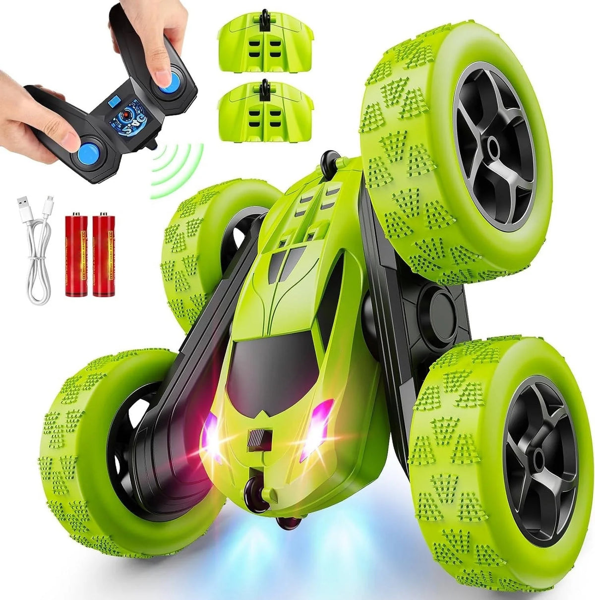 RC Stunt Car 4WD Rechargeable 90-Min Runtime
