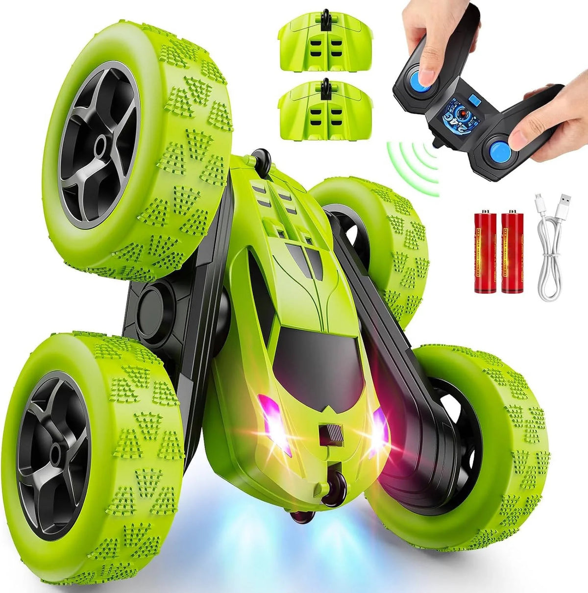 RC Stunt Car 4WD Rechargeable 90-Min Runtime