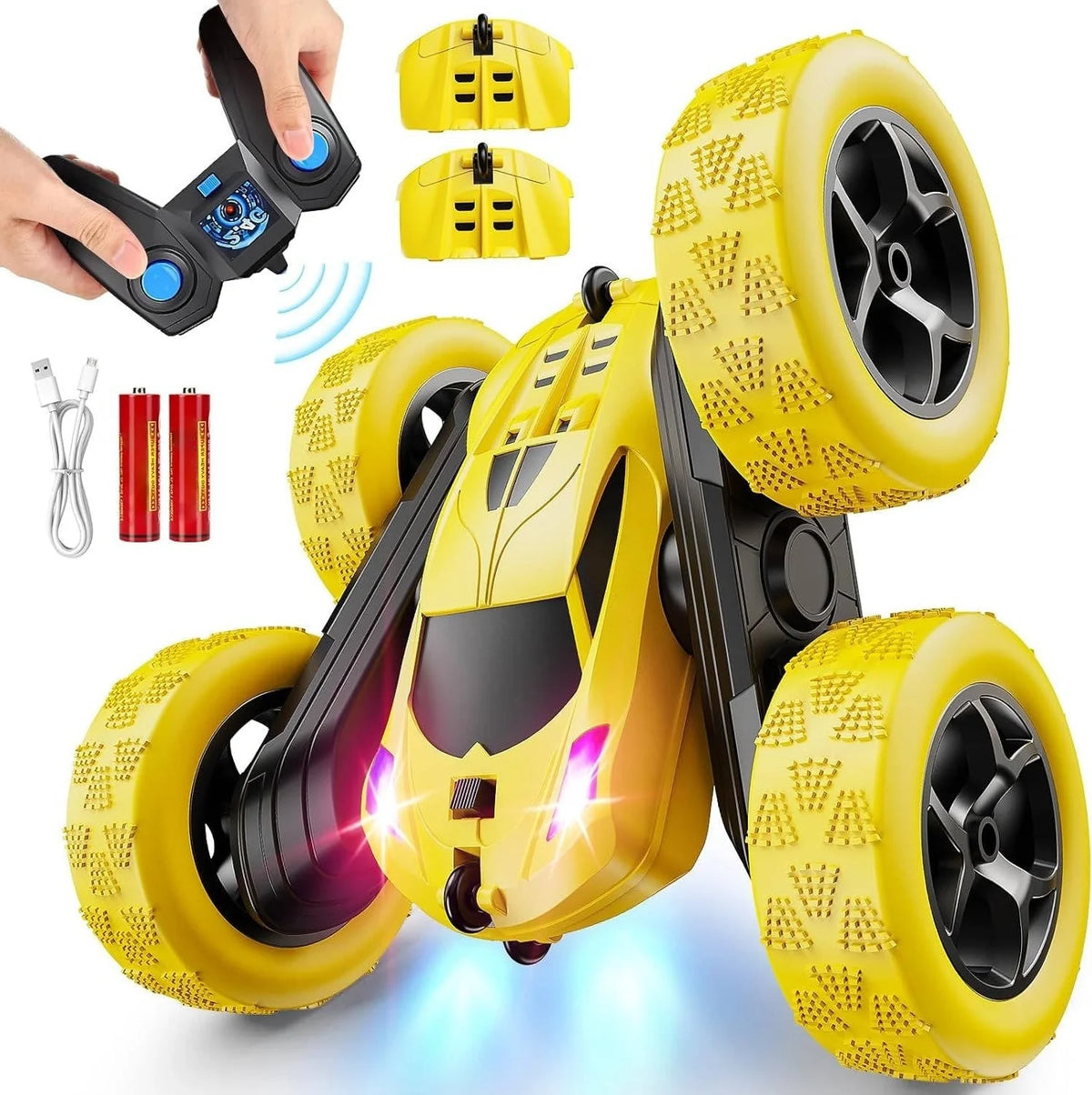 RC Stunt Car 4WD Rechargeable 90-Min Runtime