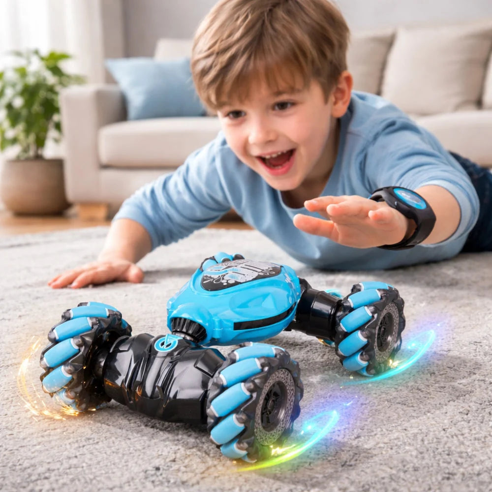 RC Stunt Car Gesture & Remote All-Terrain Tires