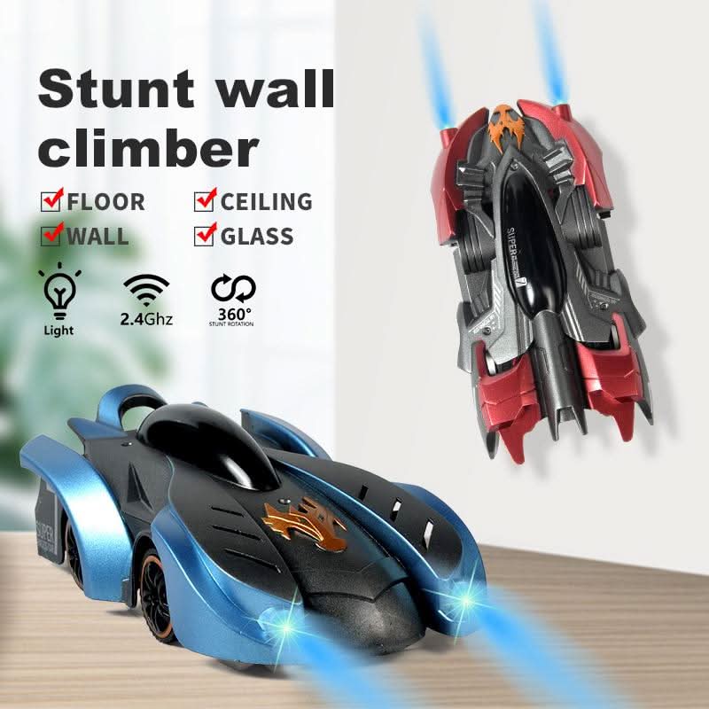 RC Stunt Car Wall & Ceiling Driving 360 Spins