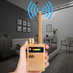 RF Signal Detector Wideband LED Meter 15-Hour Battery